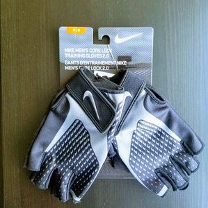 Nike Mens Core Lock Training Gloves 2.0 Medium